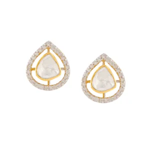 Beautiful Diamond Polki Earrings